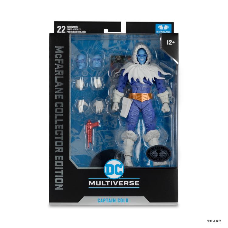 DC Multiverse McFarlane Collector Edition Action Figures 18 cm Wave 9 Captain Cold (The Rogues) Platinum